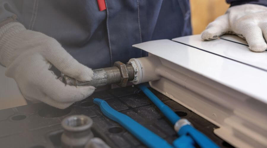 Professional water heater repair services in Keller, VA